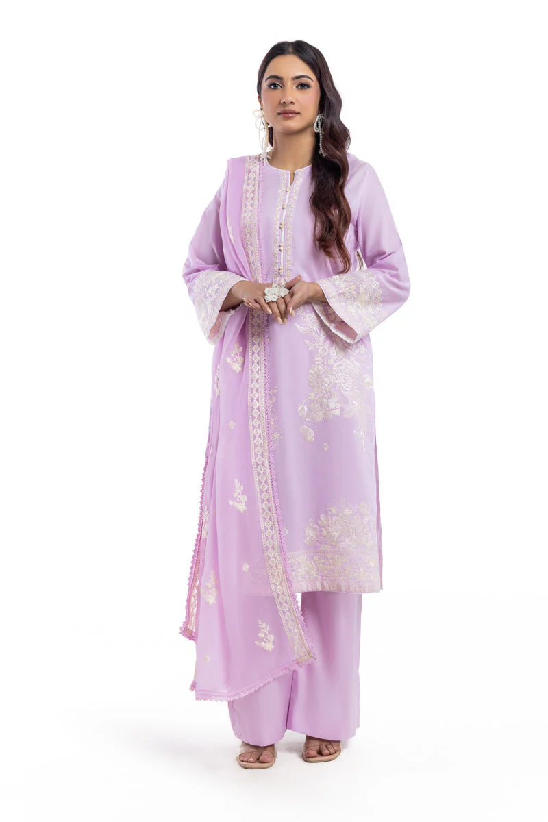 Lilac-Cambric-3 Piece (WPS25SE3109) (Y-134) J(116)
