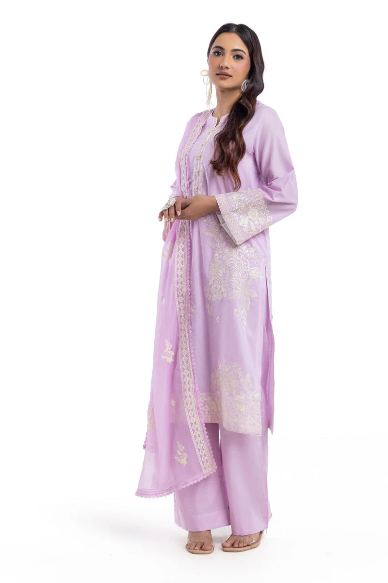 Lilac-Cambric-3 Piece (WPS25SE3109) (Y-134) J(116) - Image 3