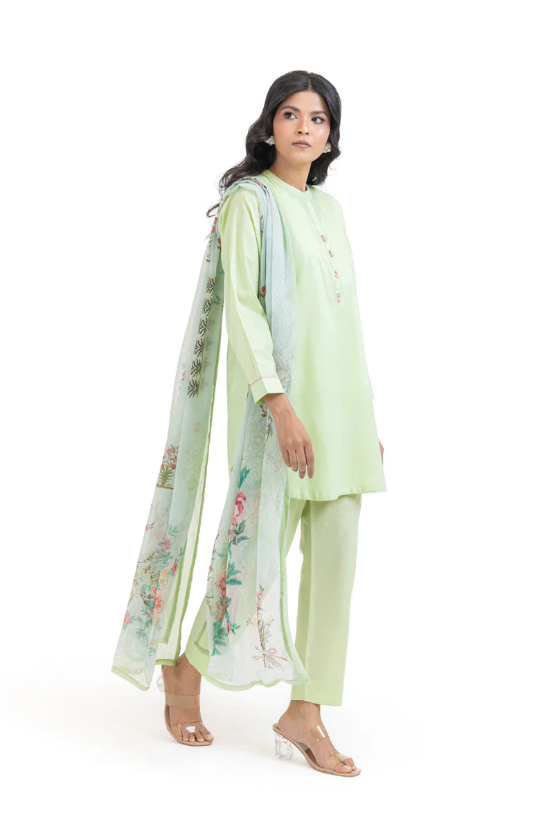 Lime-Jacquard-3 Piece (WP3PSBW25HR9O18) J(FW6) Y-120 - Image 4