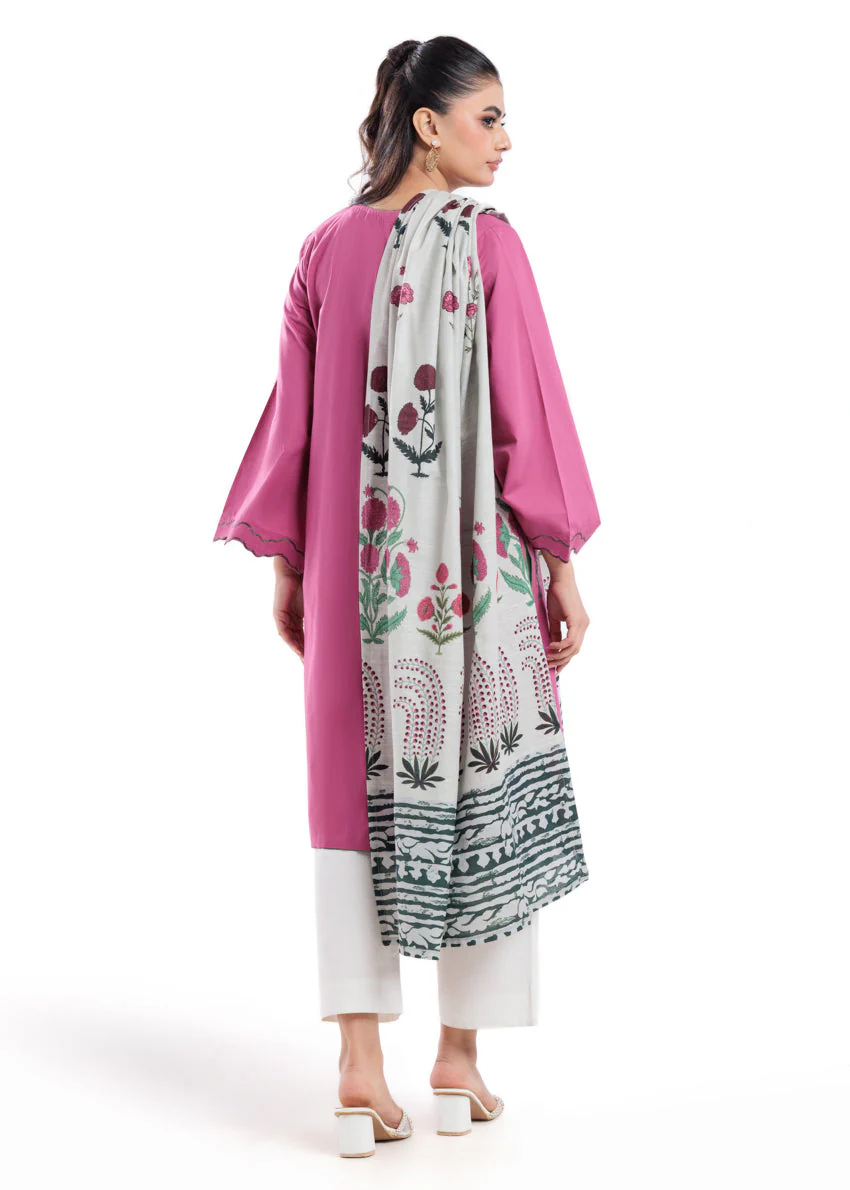 Magenta-Dyed Cambric-2 Piece (WPSDSBW25B11D33) (Y-135) J(FW16) - Image 2