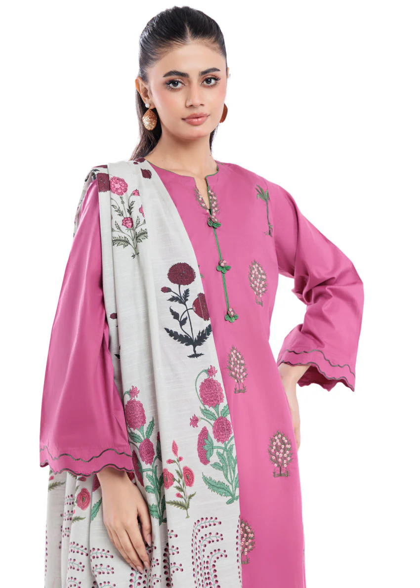 Magenta-Dyed Cambric-2 Piece (WPSDSBW25B11D33) (Y-135) J(FW16) - Image 5