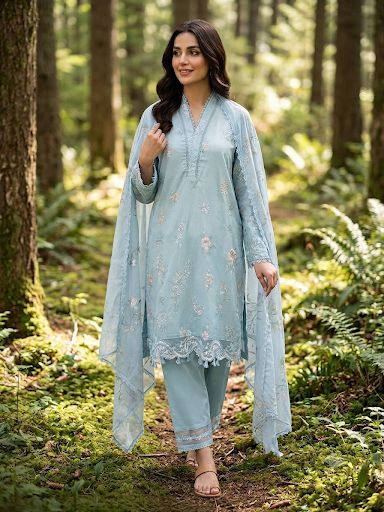 Maria B Stitched Embroidered 3 Piece D2B J(93)