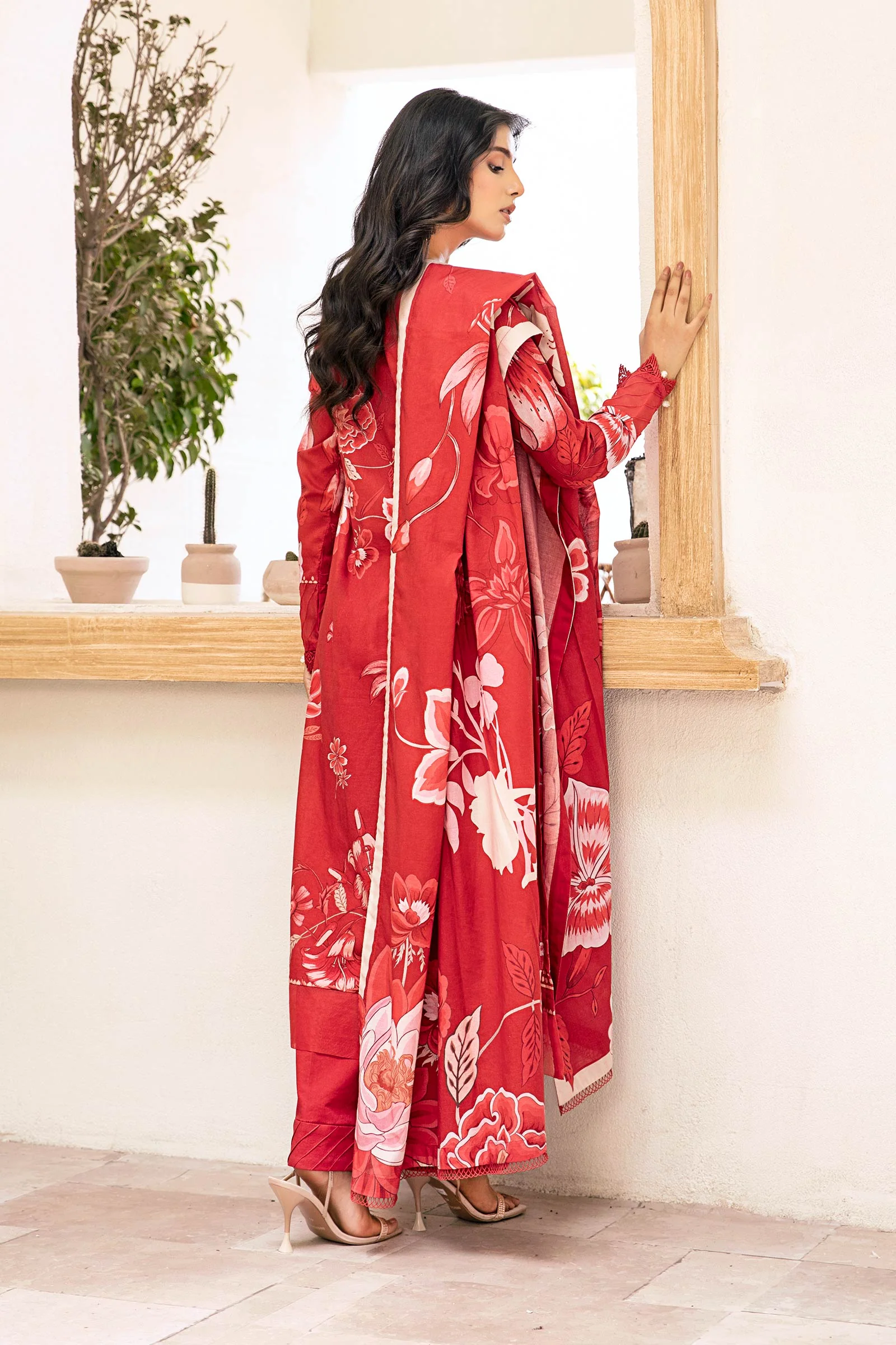 Maria B Stitched Lawn 3 Piece 2026 02 J(92) - Image 5