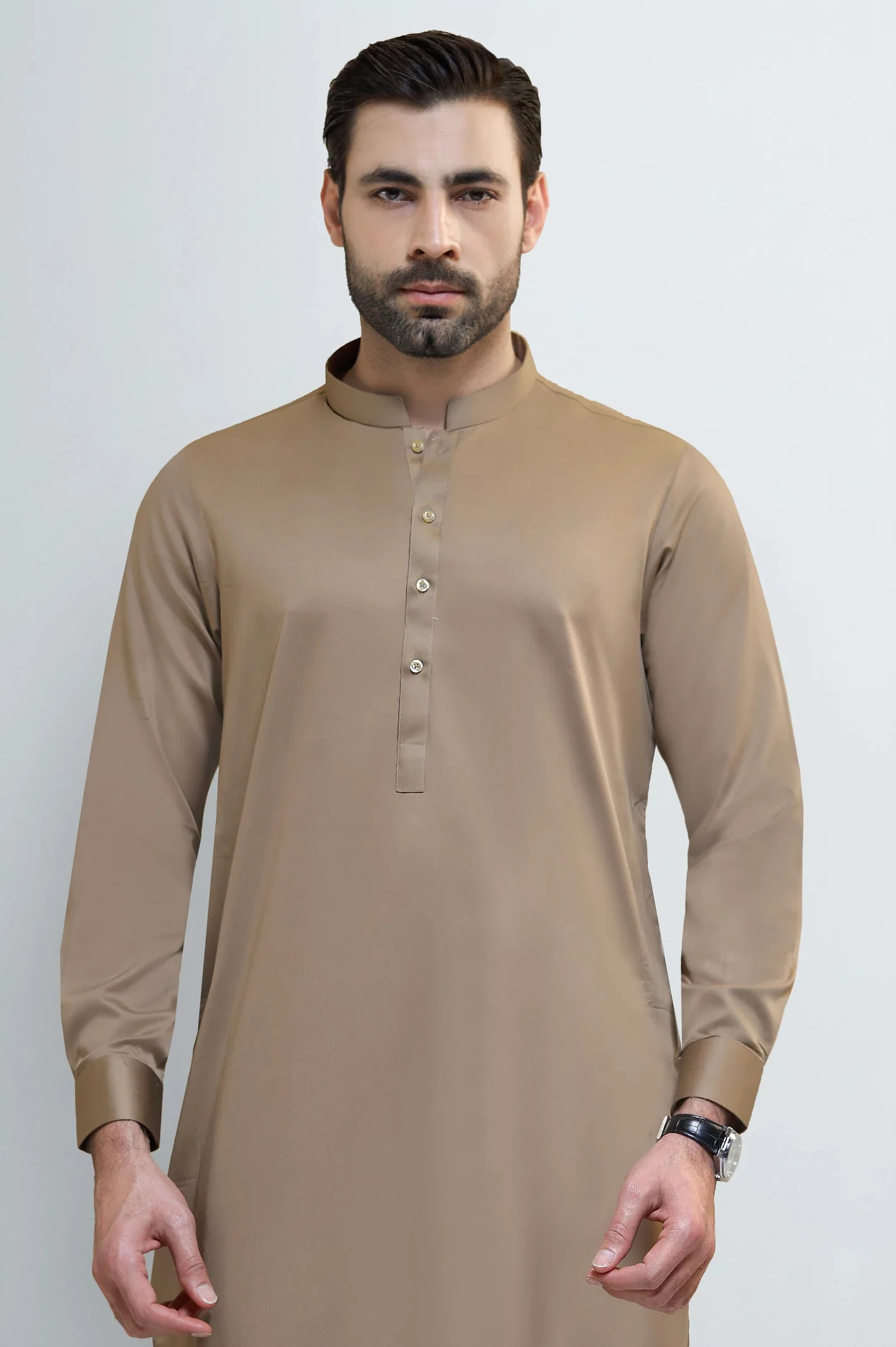 Men Kameez Shalwar EG3737 Y(F-25) J(M11B) J(M14R) J(M15BL) Brown