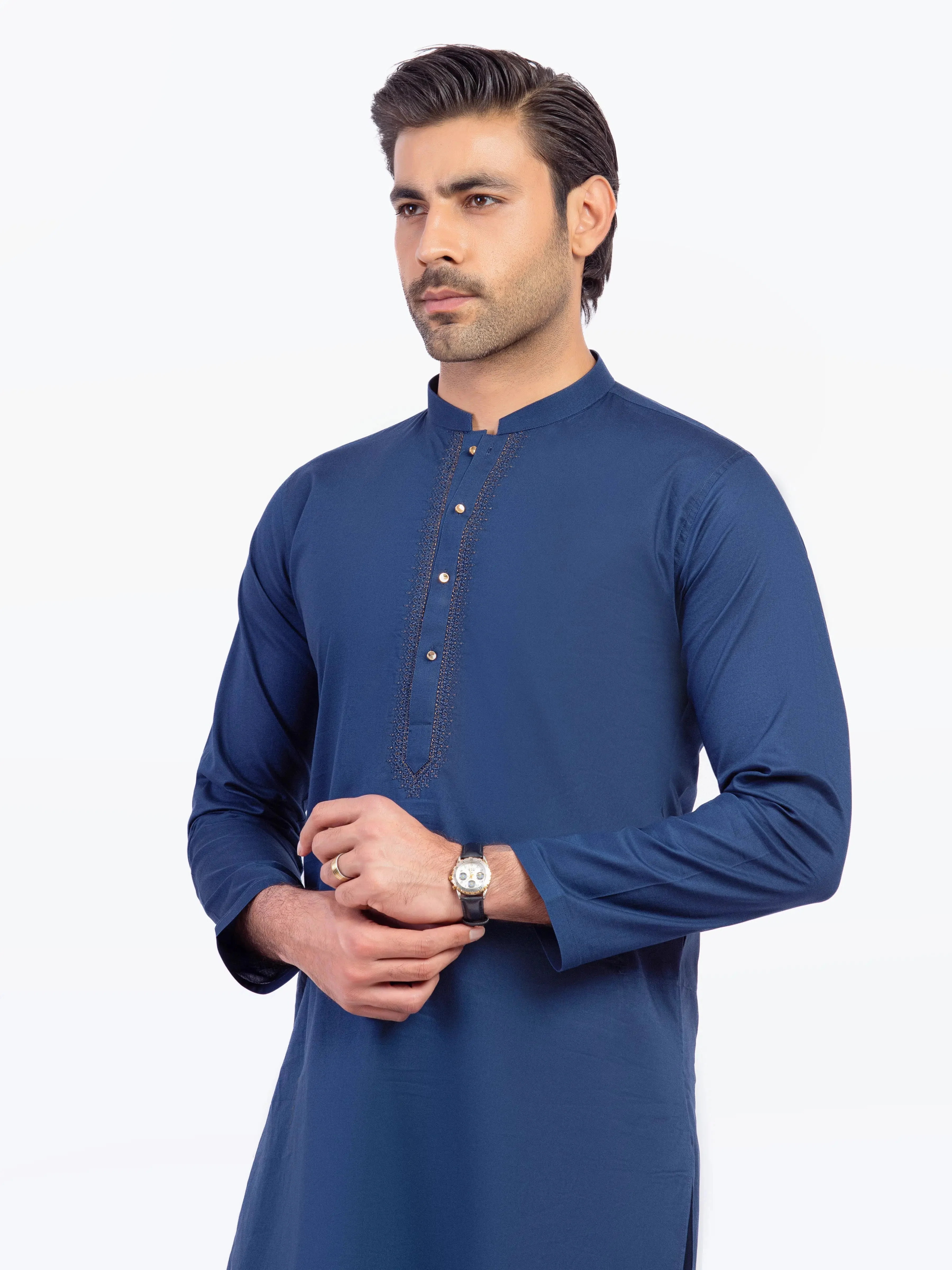 Men Kurta Pajama Tailored EMTKPT5-064 ( B 10 -16 ) J(10) - Image 2