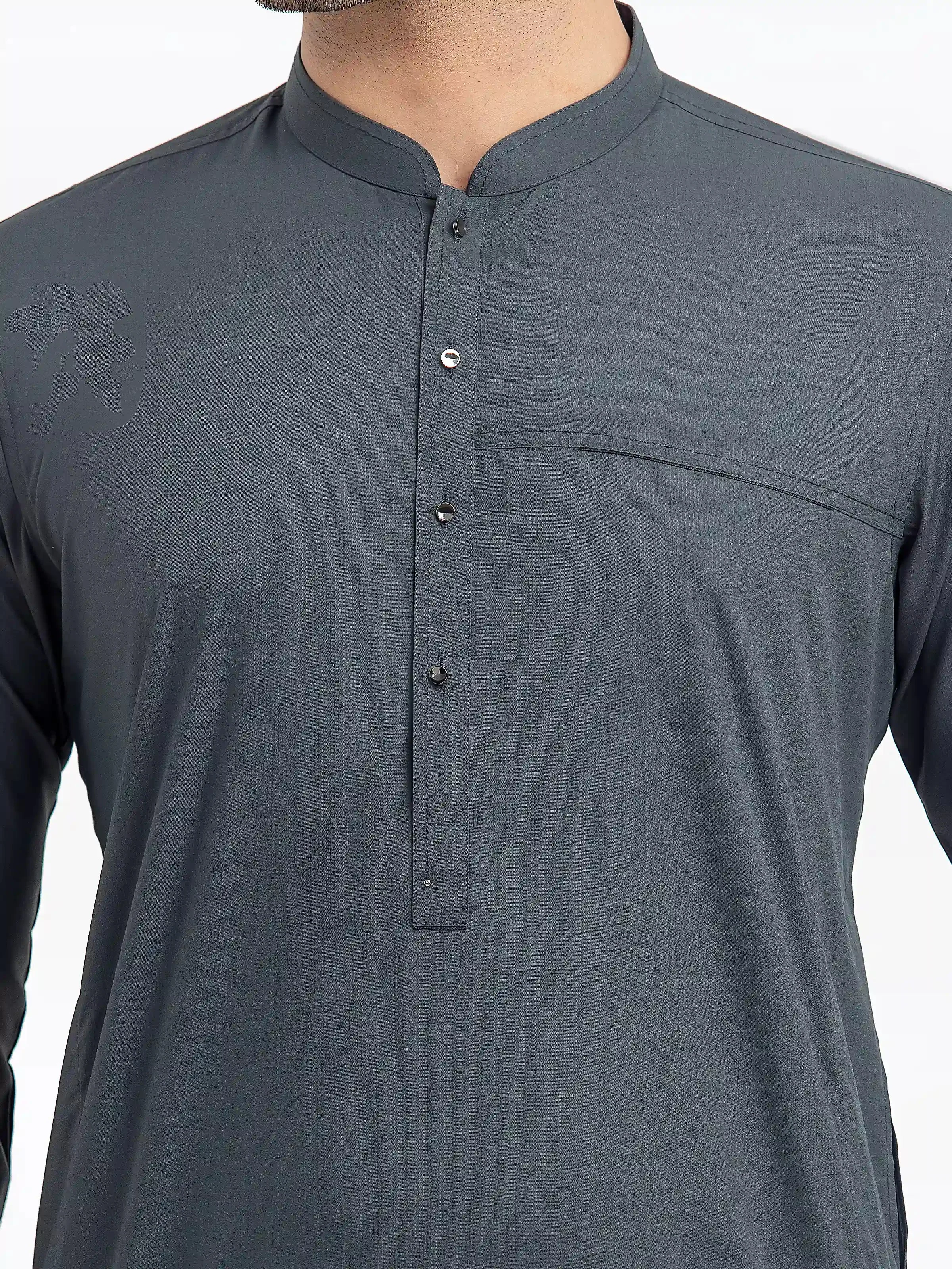 Men Kurta Shalwar Tailored EMTKST5-99557 ( B 5 ) J(19) - Image 3