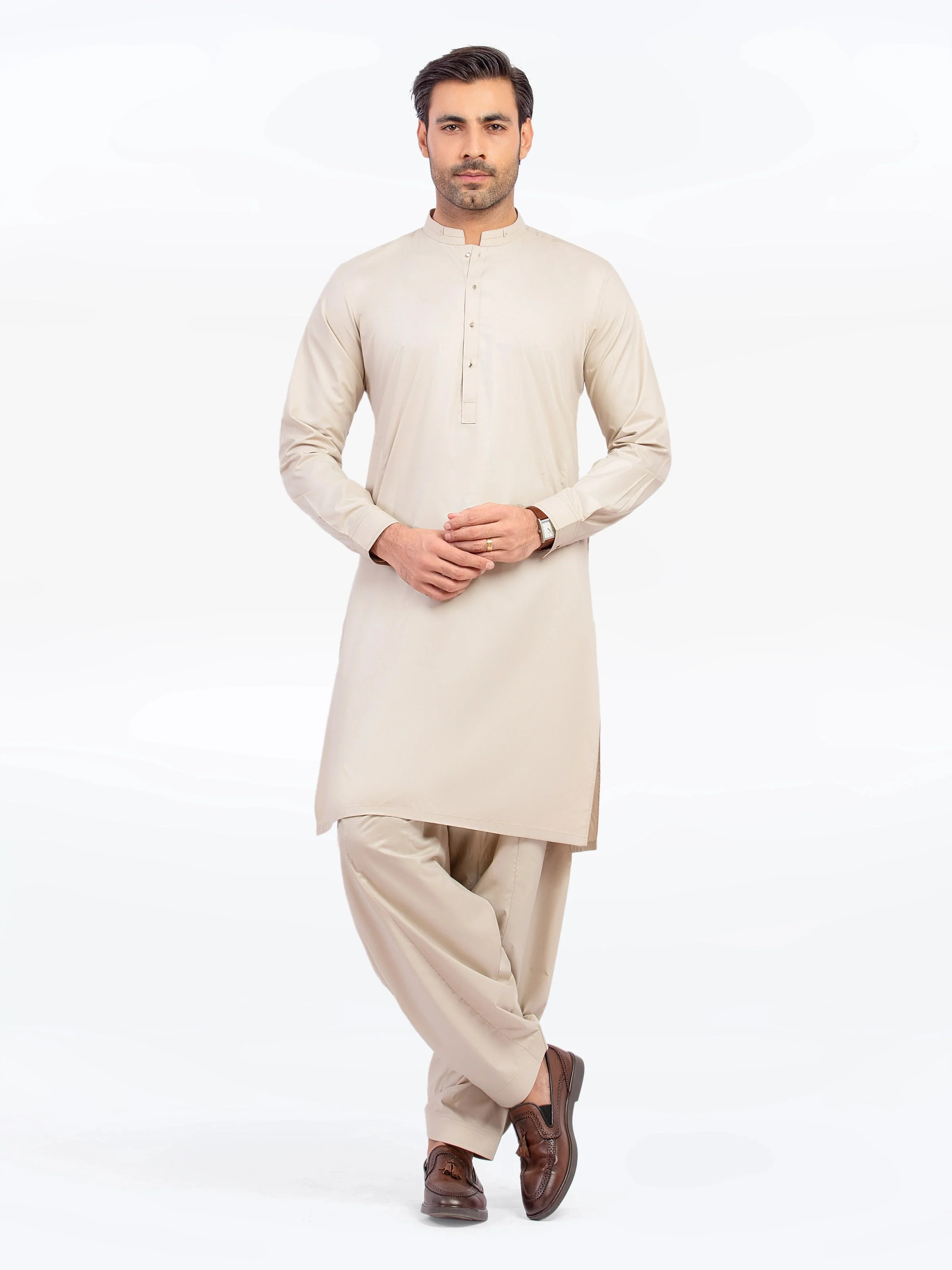 Men Kurta Shalwar Tailored EMTKST5-99569 ( B 10 ) J(31)