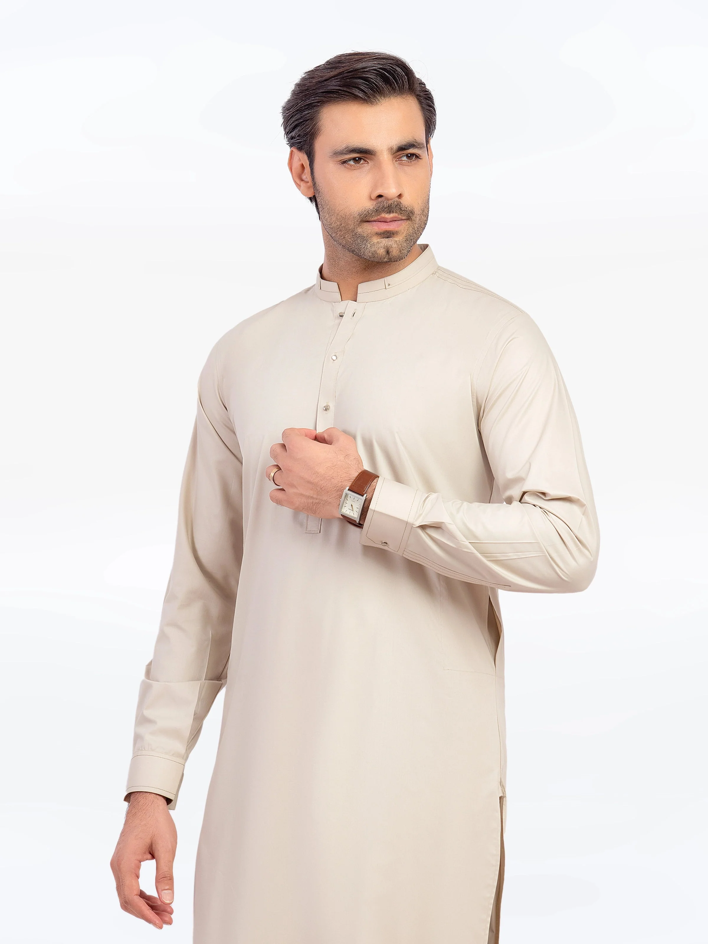 Men Kurta Shalwar Tailored EMTKST5-99569 ( B 10 ) J(31) - Image 2