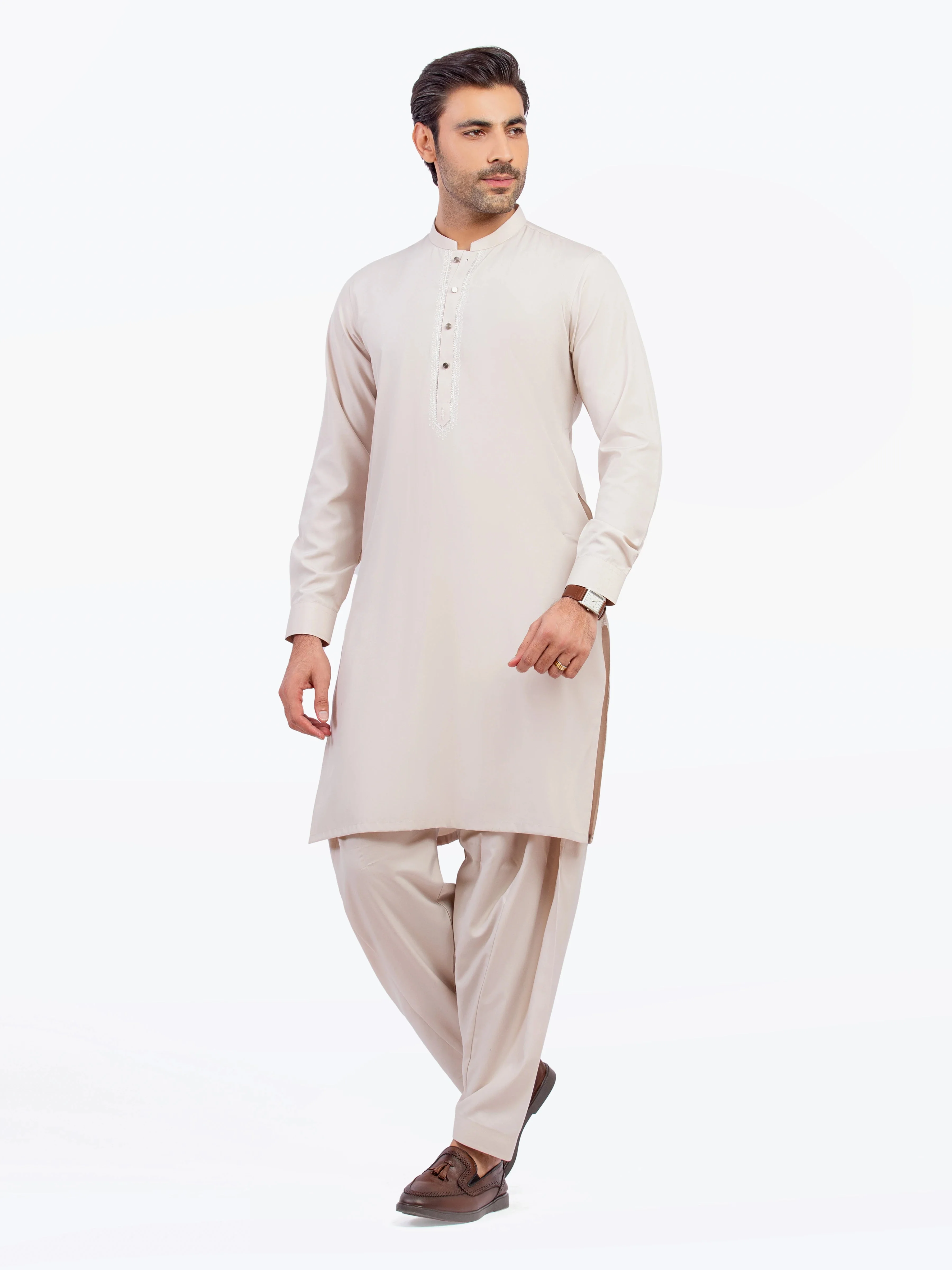 Men Kurta Shalwar Tailored EMTKST5-99577 (B 10 ) J(18&17)