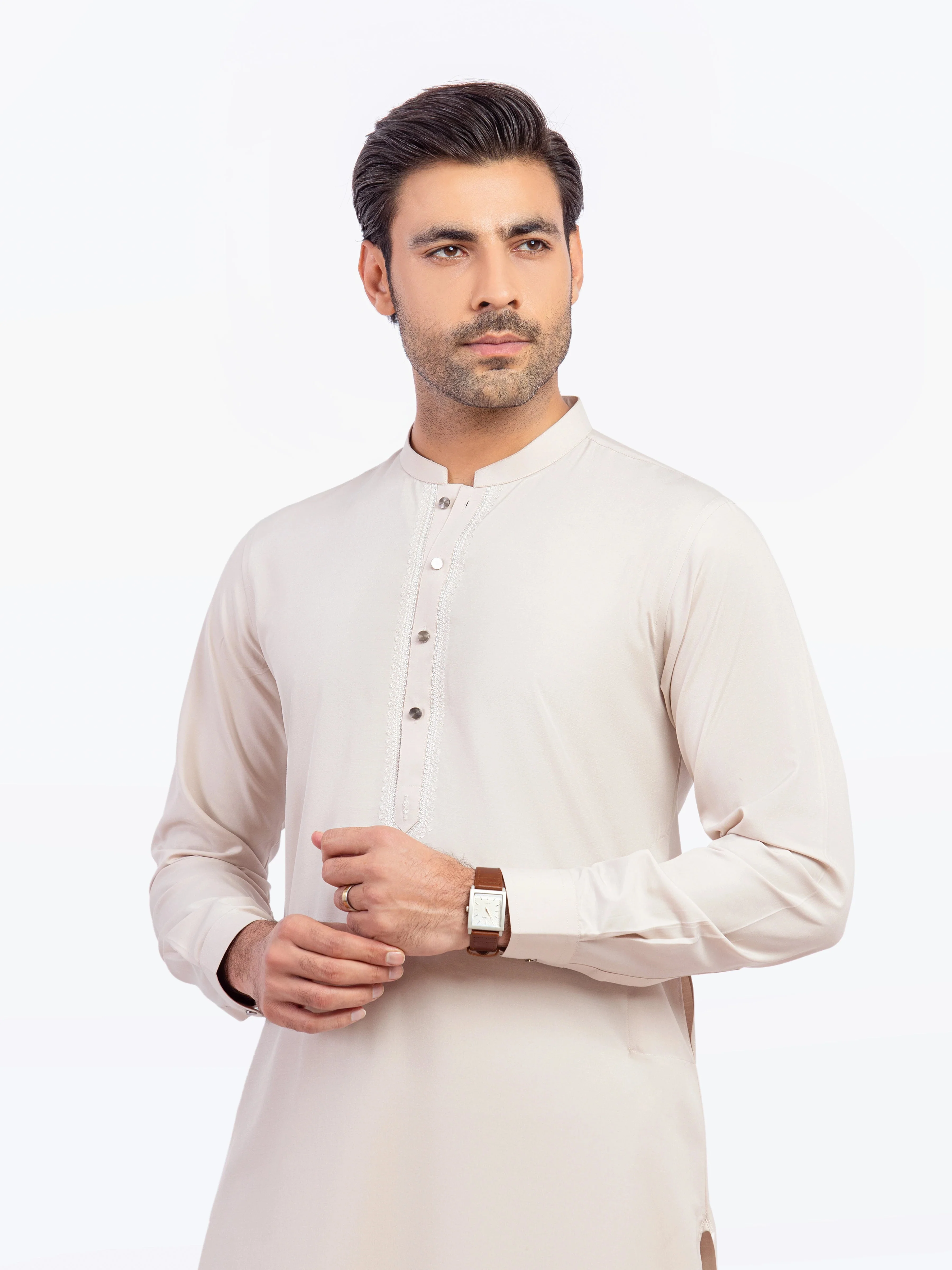 Men Kurta Shalwar Tailored EMTKST5-99577 (B 10 ) J(18&17) - Image 2