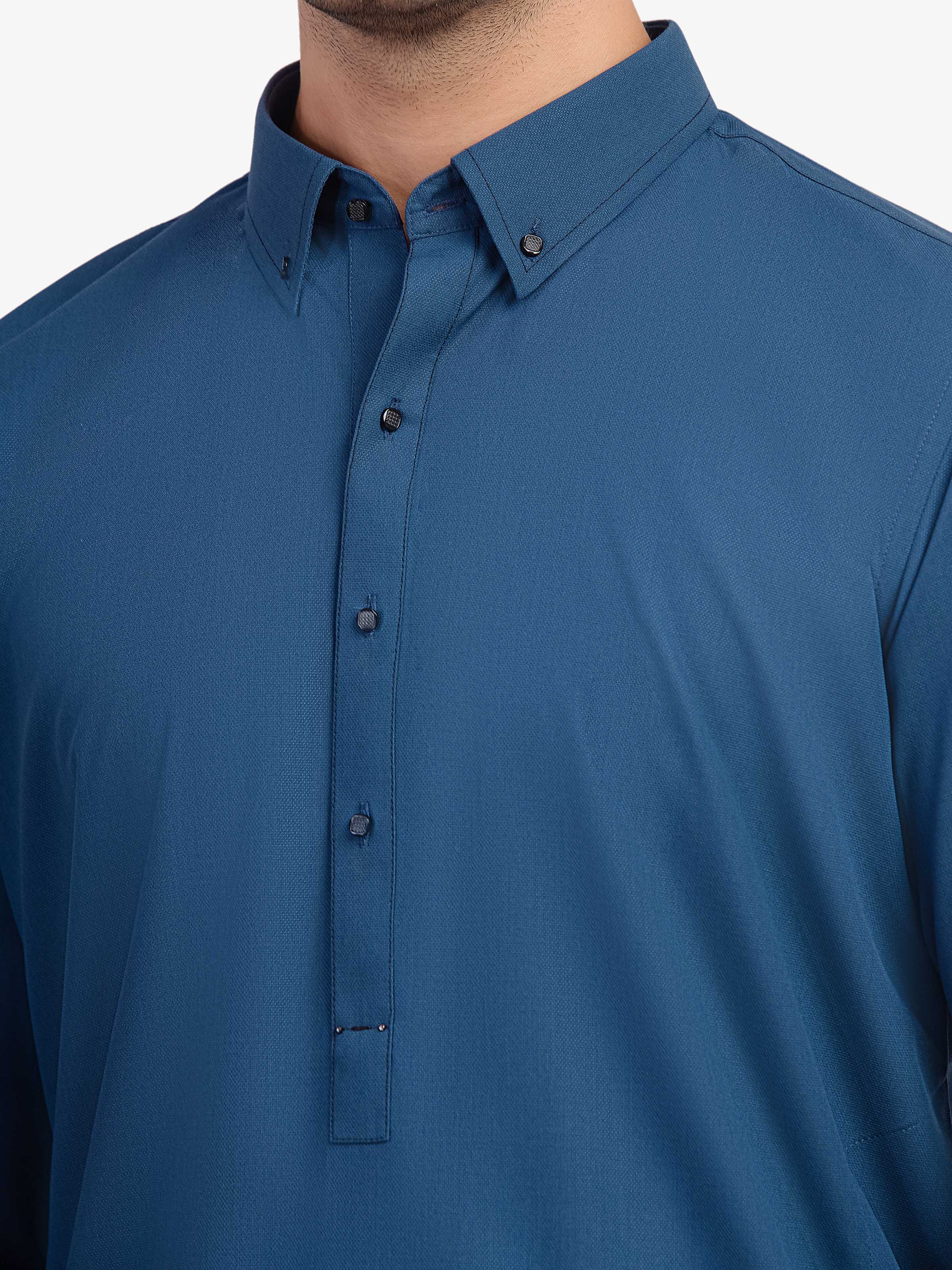 Men Kurta Shalwar Tailored EMTKST5-99592 J(13)YF-5) - Image 3