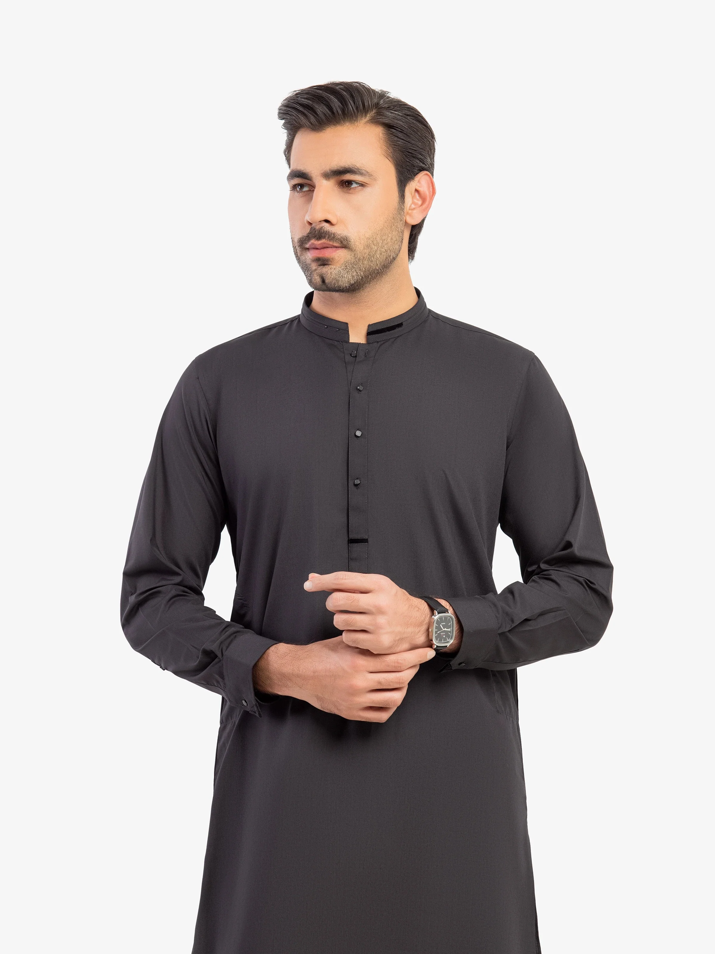 Men Kurta Shalwar Tailored EMTKST5-99615 Y(f10) - Image 3