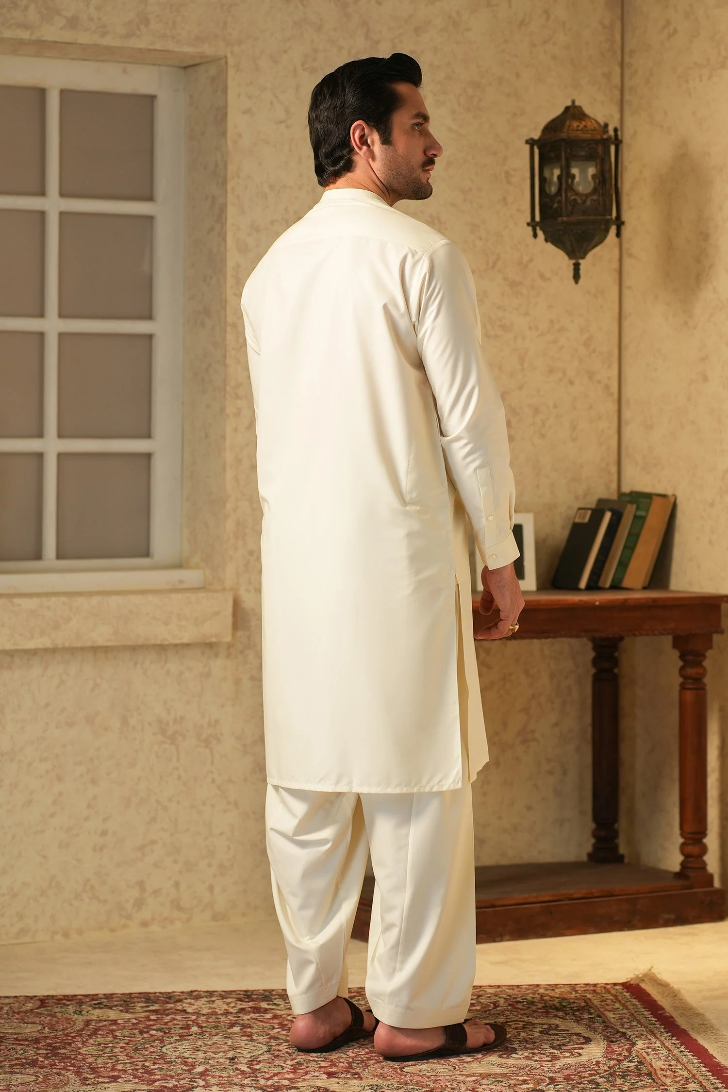 Men Luxury Kurta Shalwar BOBK2601 - Image 3