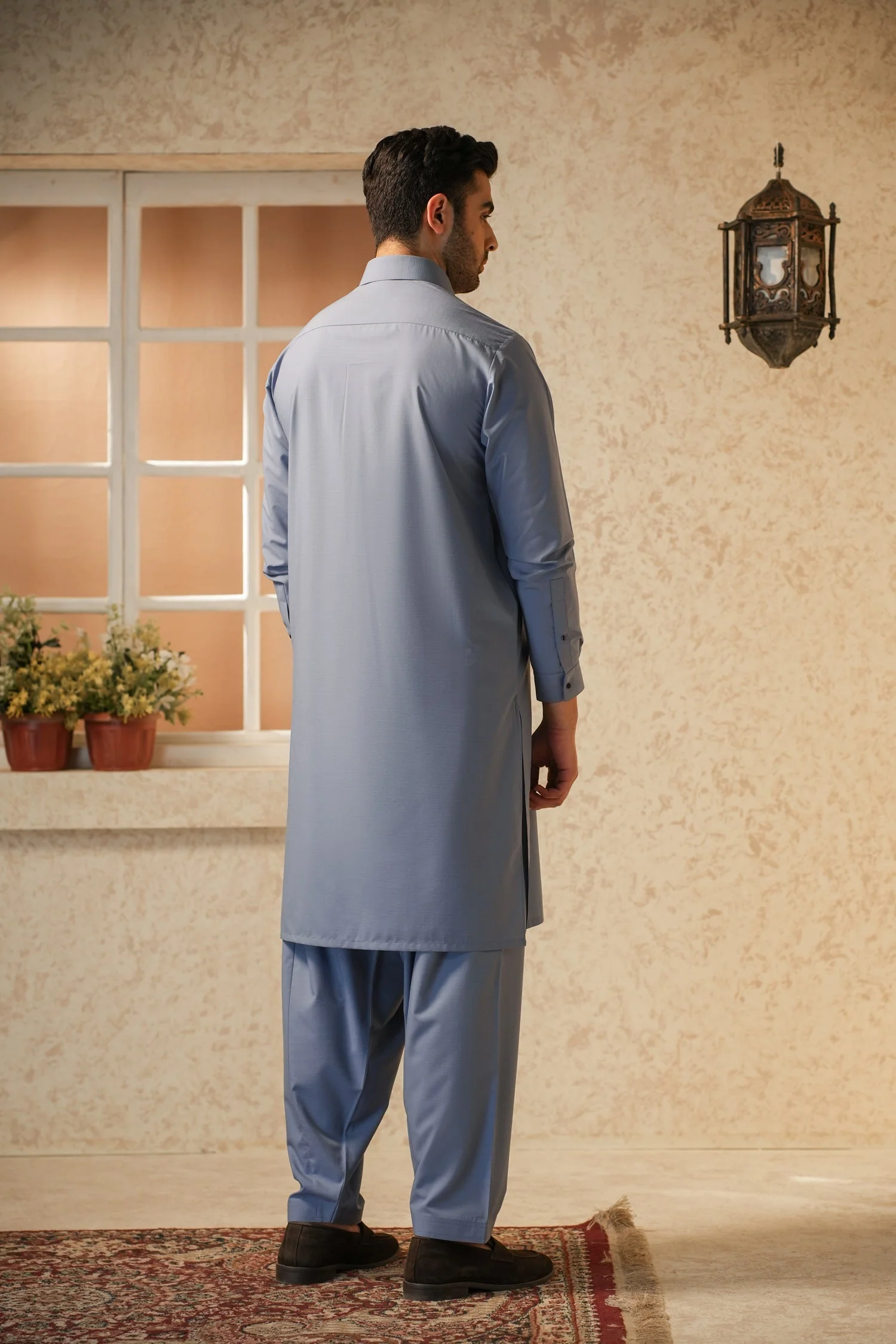 Men Luxury Kurta Shalwar WWSF2610 F-14 - Image 5