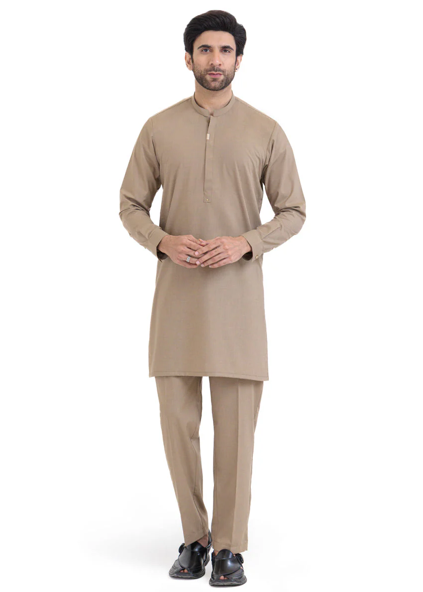 Sand-Blended-Kurta Trouser - (MP2PBBW25ADN30) J(29) - Image 5