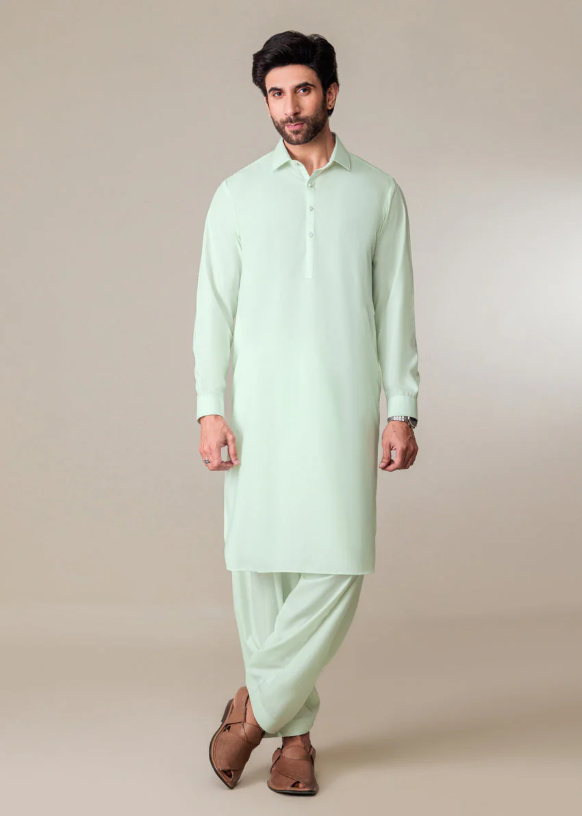 L-Pista-Blended-Shalwar Suit - (MP2PSBW25ADJ1) J(47) y(8)