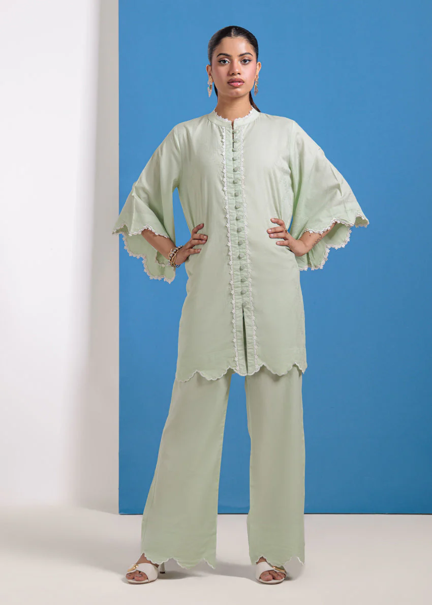 Mt-Green-Jacquard-2 Piece (WPS25SL2021) (Y-113) J(FW8)