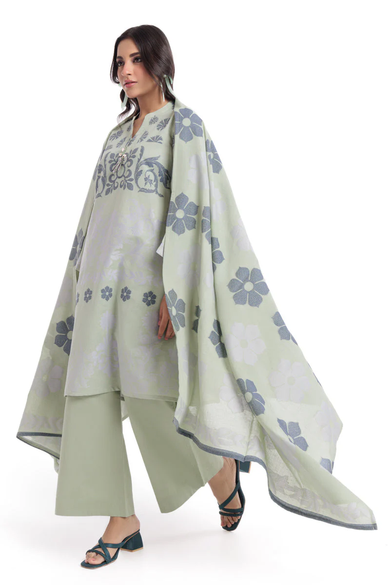 Mt-Green-Jacquard-3 Piece (WP3PSBW25B9O55) (Y-122) J(FW1) y (122) - Image 5