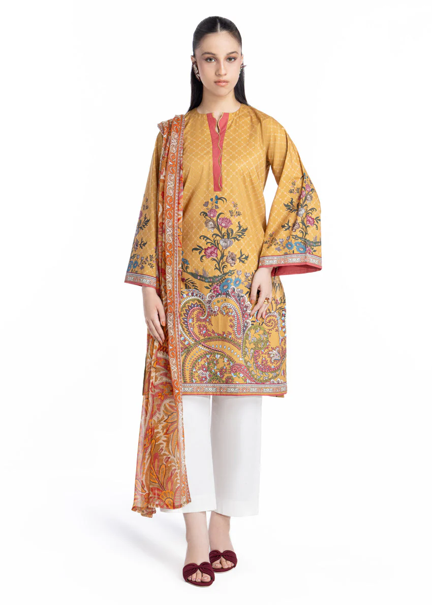 Mustard-Cambric-2 Piece-(WPSDPBW25B11D14) J(114) (Y-123)