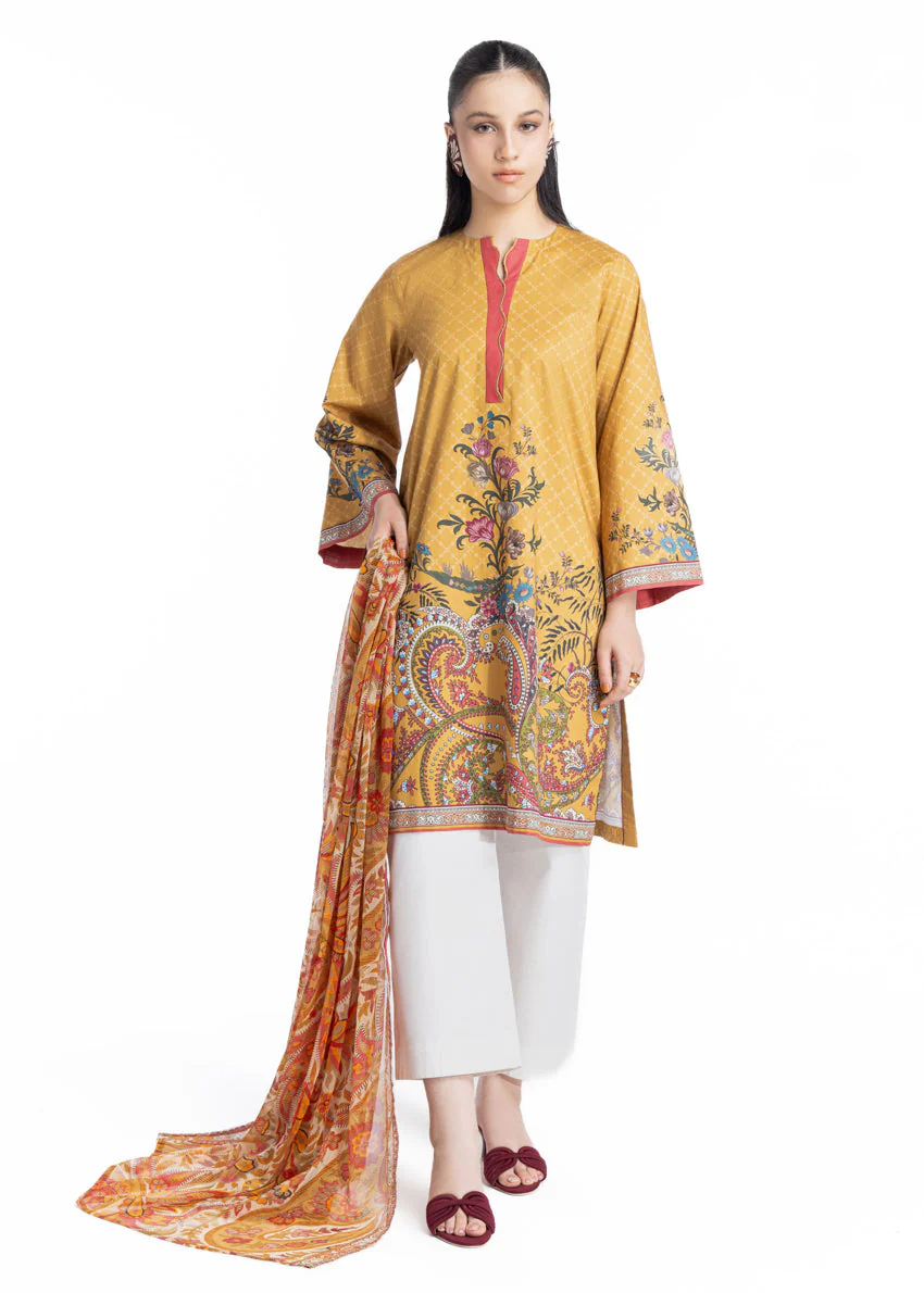 Mustard-Cambric-2 Piece-(WPSDPBW25B11D14) J(114) (Y-123) - Image 3
