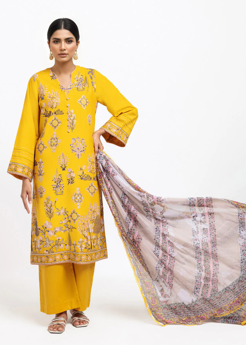 Mustard-Cambric-3 Piece (WPS25SE3110) (Y-129) J(FW3) - Image 2