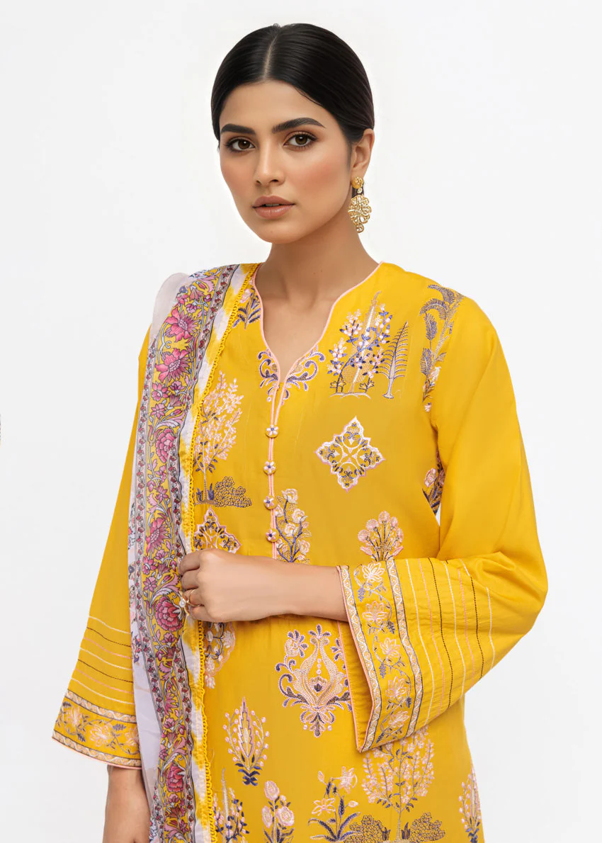 Mustard-Cambric-3 Piece (WPS25SE3110) (Y-129) J(FW3) - Image 3