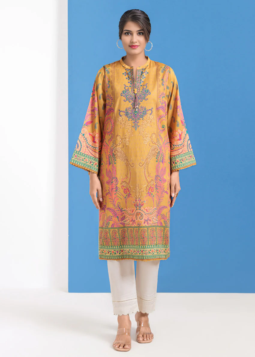 Mustard-Lawn-1 Piece (WPS251P3020) (Y-81) J(FW9)