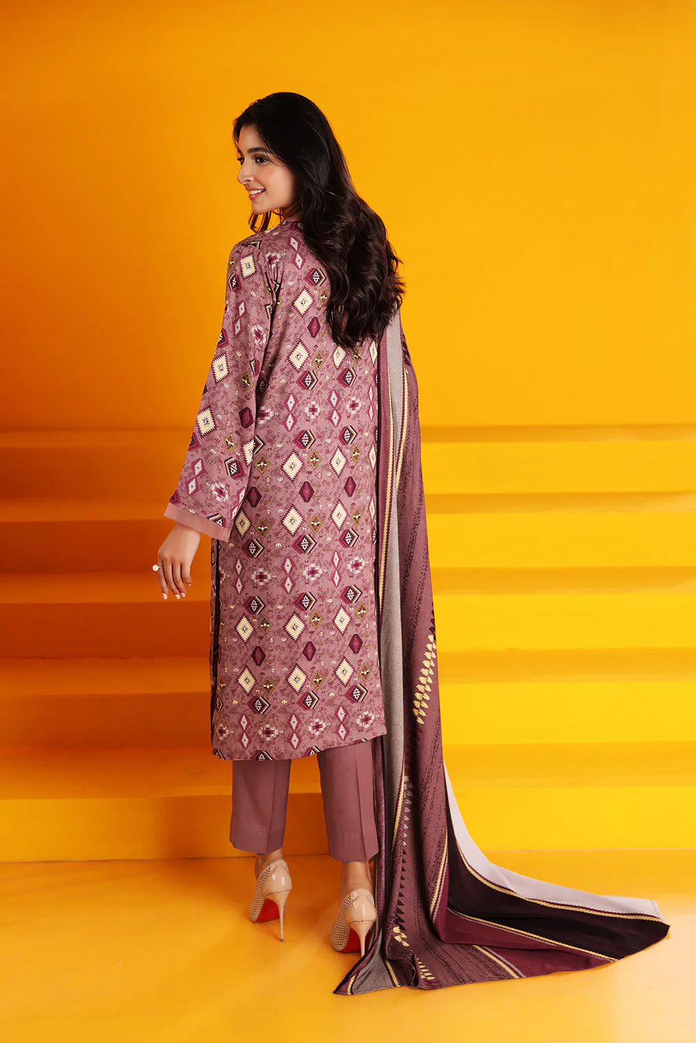 Nishat Stitched Linen 3 Piece 42206126 J(120) - Image 2