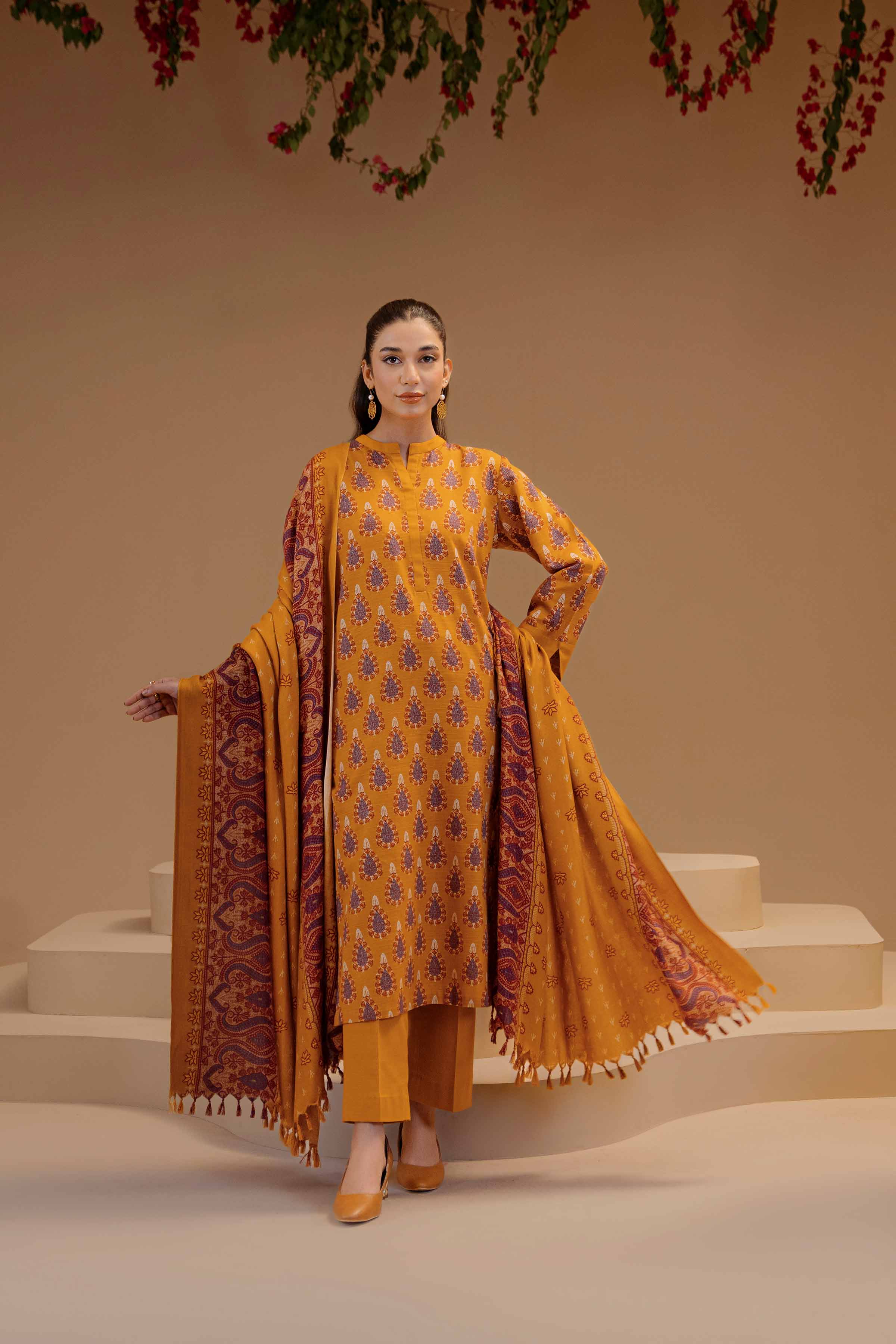 Nishat Stitched Linen 3 Piece 42303149 J(120)