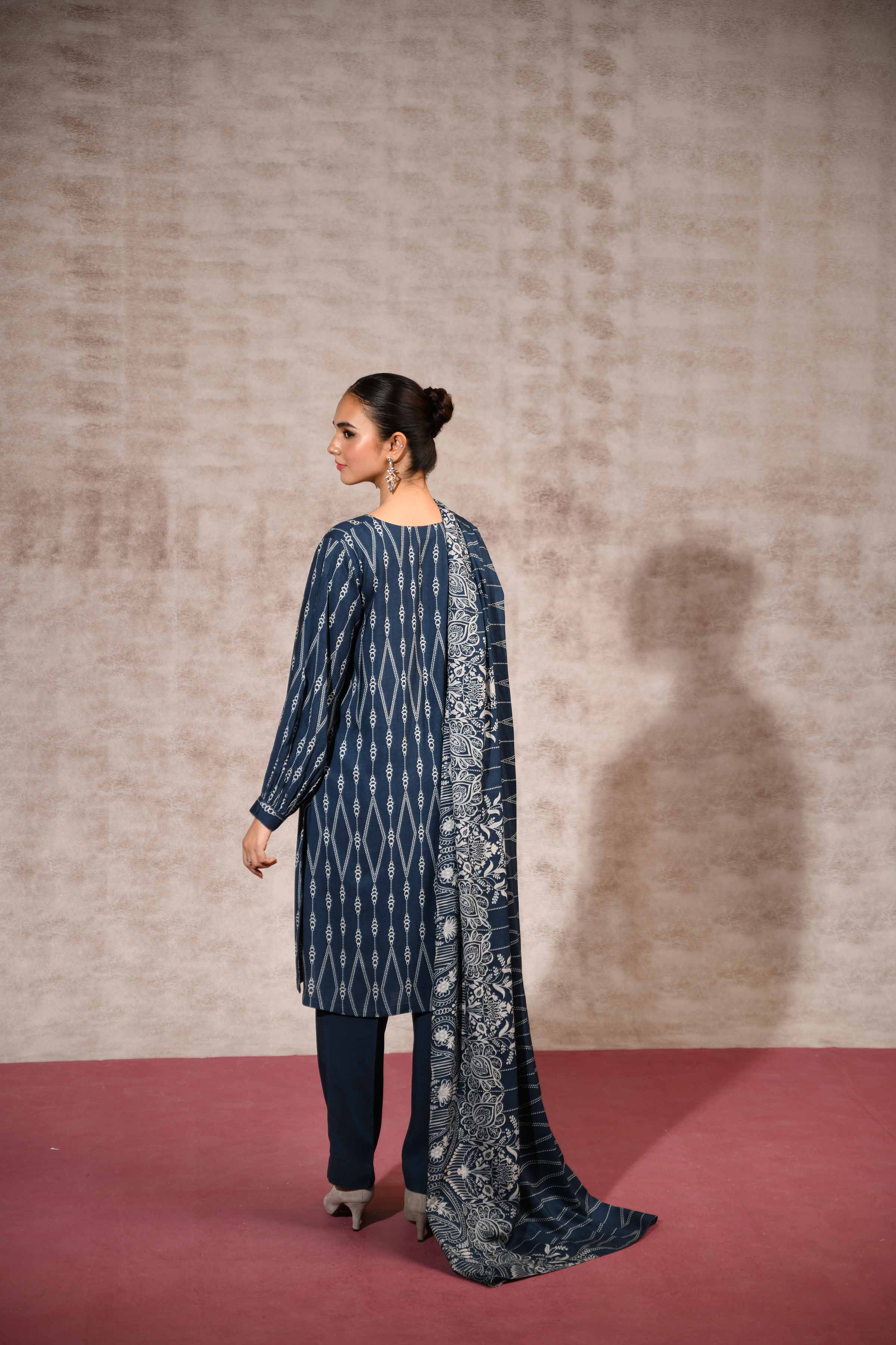 Nishat Stitched Linen 3 Piece 42303186 J(120) - Image 2