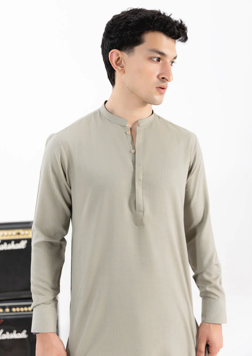 Olive-Blended-Kurta Trouser - (M25KPS2001) Y-B-8 J(45) - Image 4