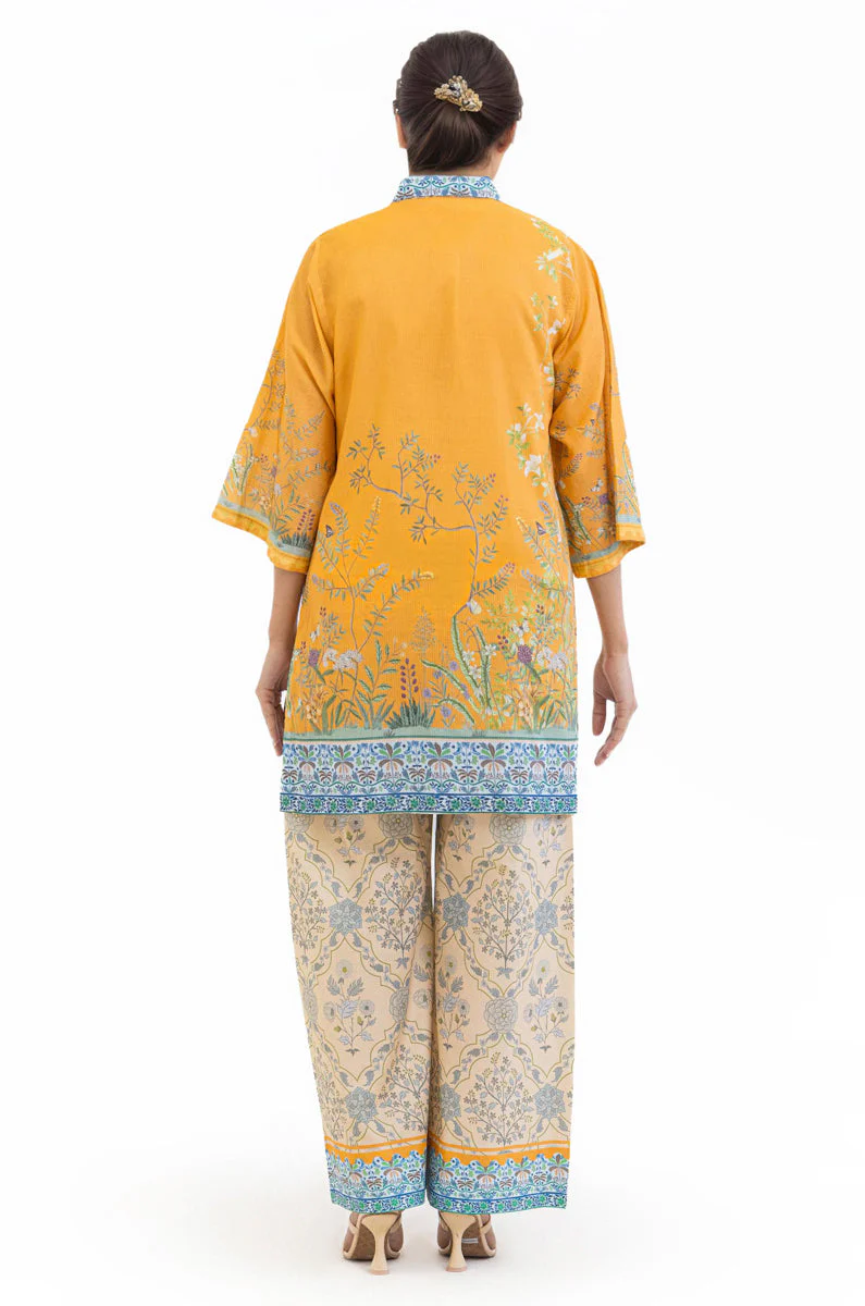Orange-Lawn-2 Piece (WP2PPBS26HR2M22) J(113) Y-114 - Image 2