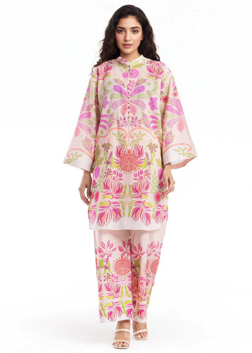 P-Pink-Lawn-2 Piece (WP2PPBS26HR2M21) (Y-146T) J(22)