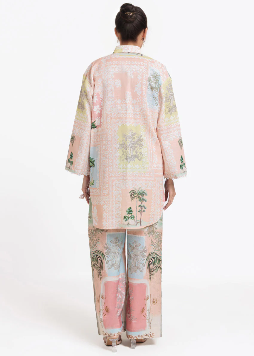 Peach-Khaddar-2 Piece (WPSTPBW25B10N11) - Image 2