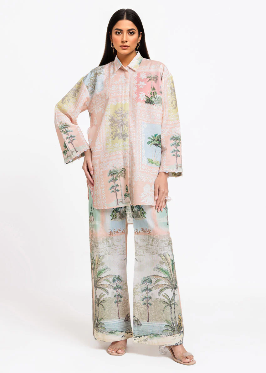Peach-Khaddar-2 Piece (WPSTPBW25B10N11) - Image 3
