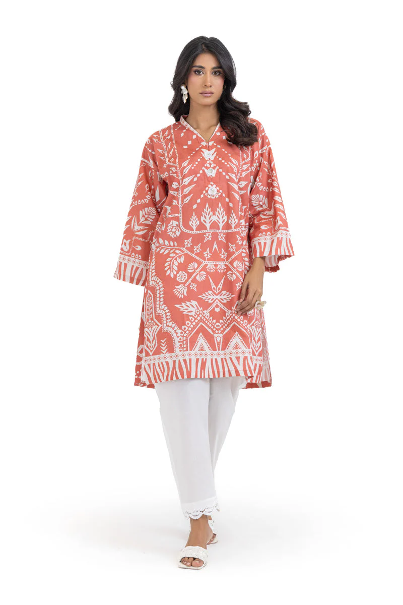 Pink-Cambric-1 Piece (WP1PPBW25HR9O4) J(113) (Y-125) - Image 3
