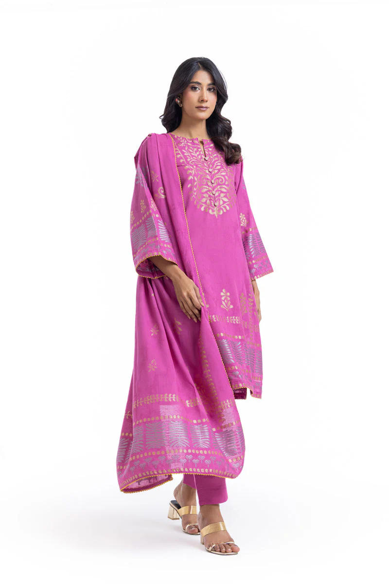 Pink-Jacquard-3 Piece (WP3PSBW25B1J21) J(FW6) Y(132) - Image 5