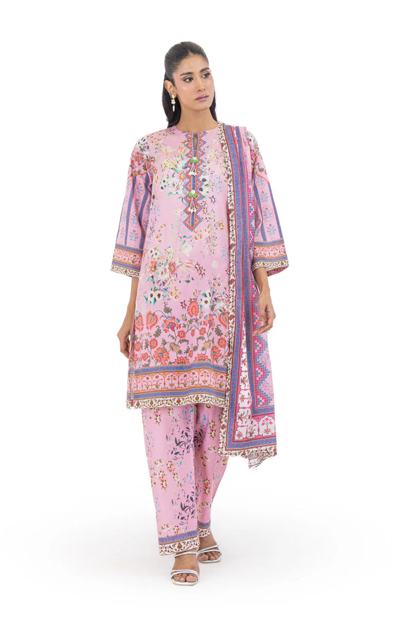 Pink-Lawn-3 Piece (WP3PPBS26B2M52) J(FW3) Y-142 - Image 3