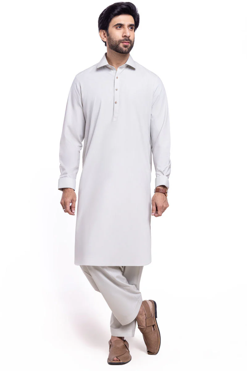 Pista-Blended-Shalwar Suit - (MP2PSBW25BM9O4) J(12)(YF-22)