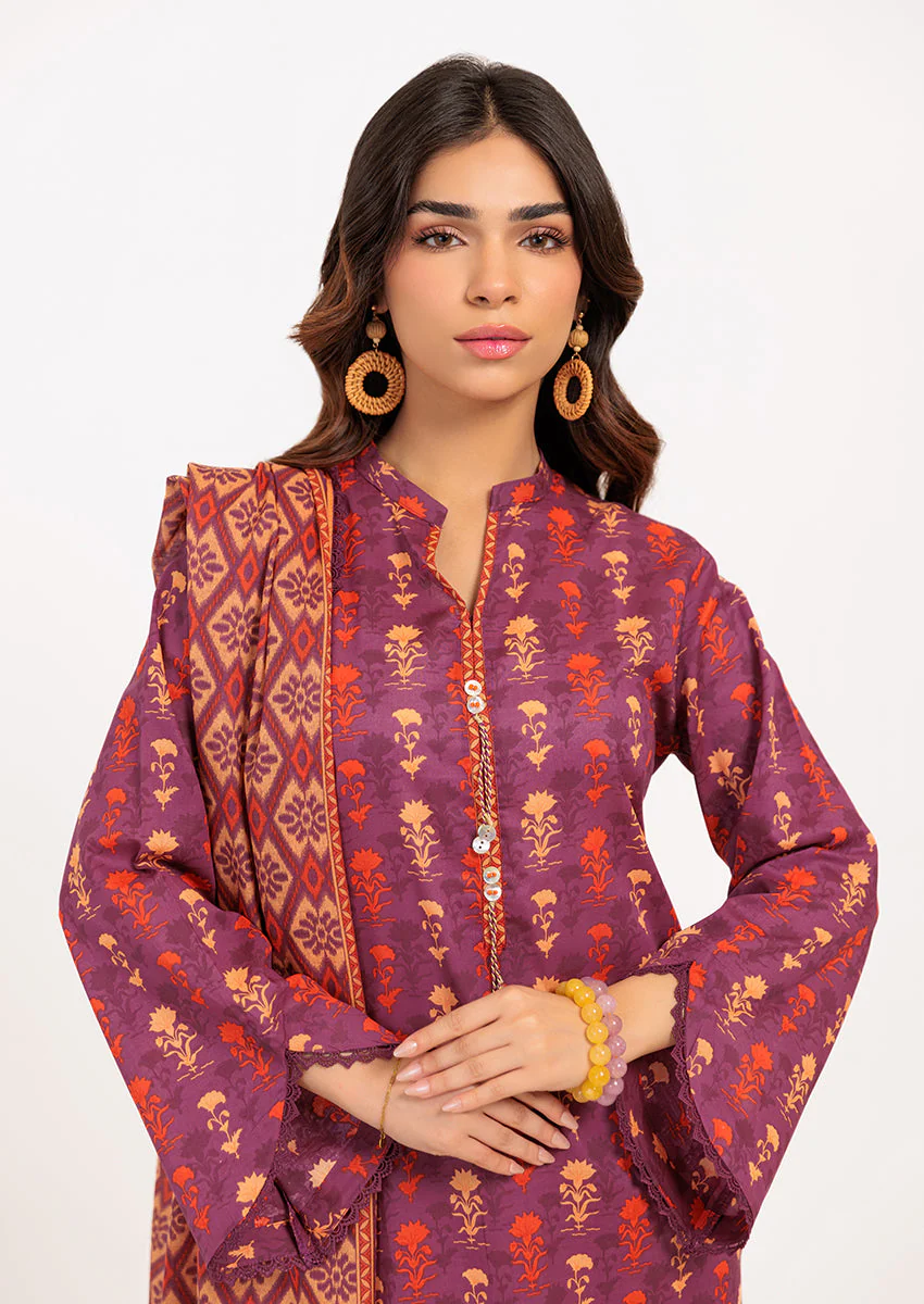 Purple-Cambric - 3 Piece (W25P3111) NJ (65) - Image 3