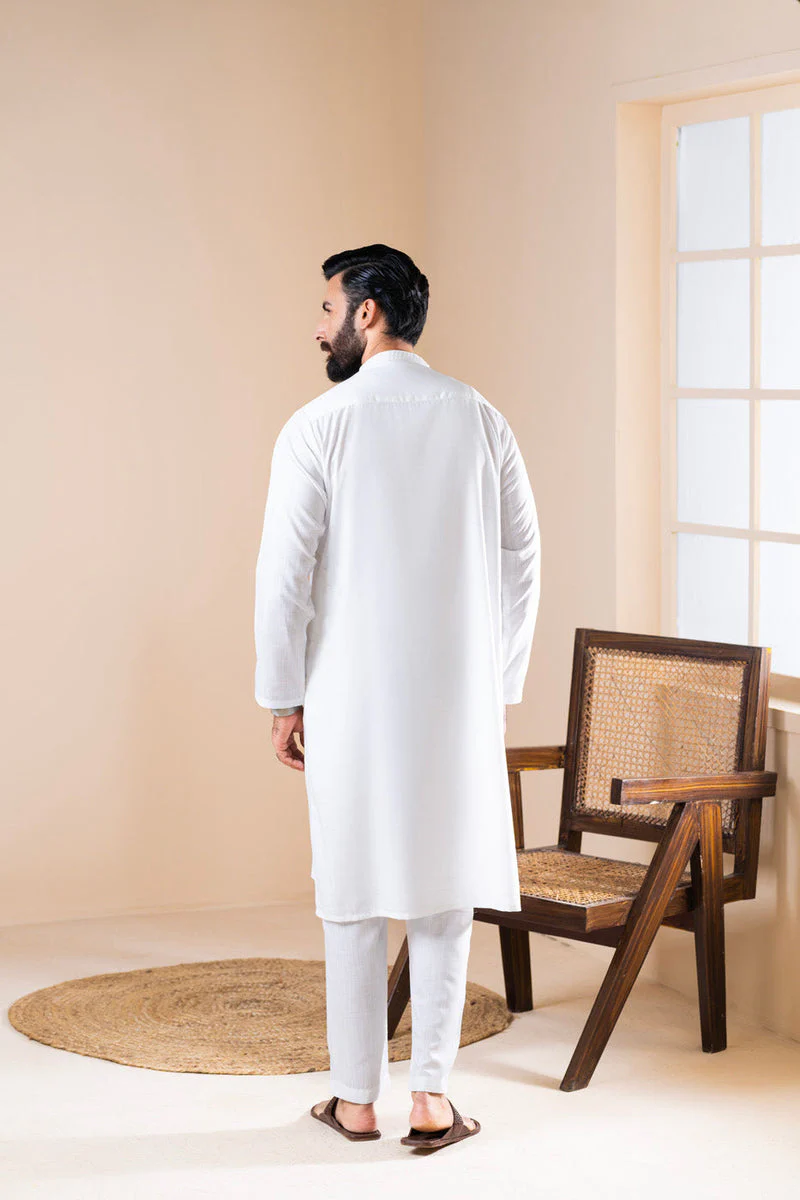 Al Karam Men Kurta & Trouser R-TP-728 (B) 51J(23) - Image 4
