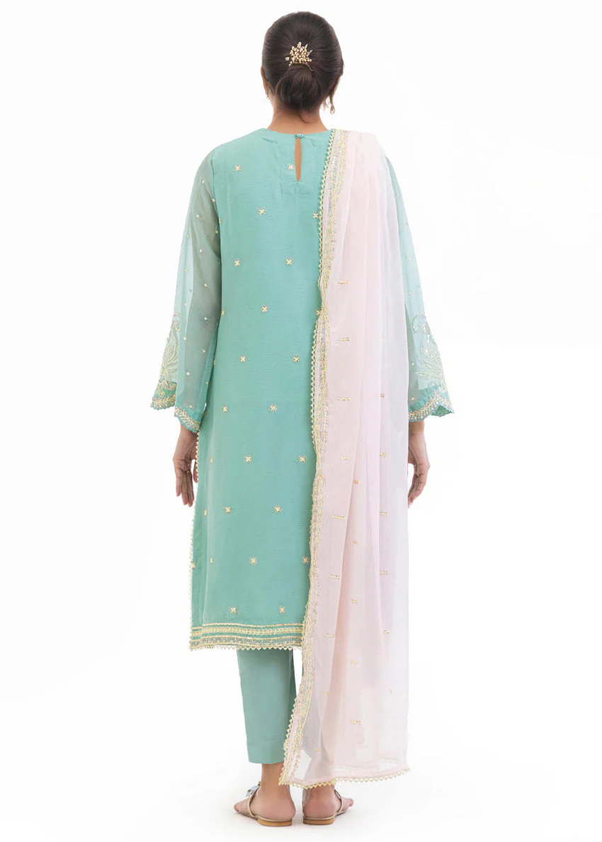 Sage-Chiffon-3 Piece (WU25FE3017P) J(54) (Y-37T) - Image 2
