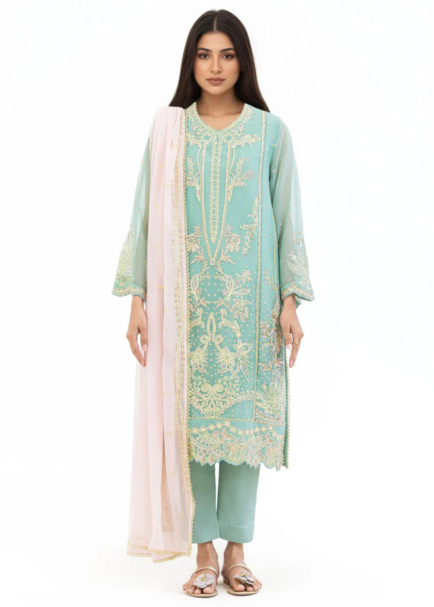 Sage-Chiffon-3 Piece (WU25FE3017P) J(54) (Y-37T) - Image 3
