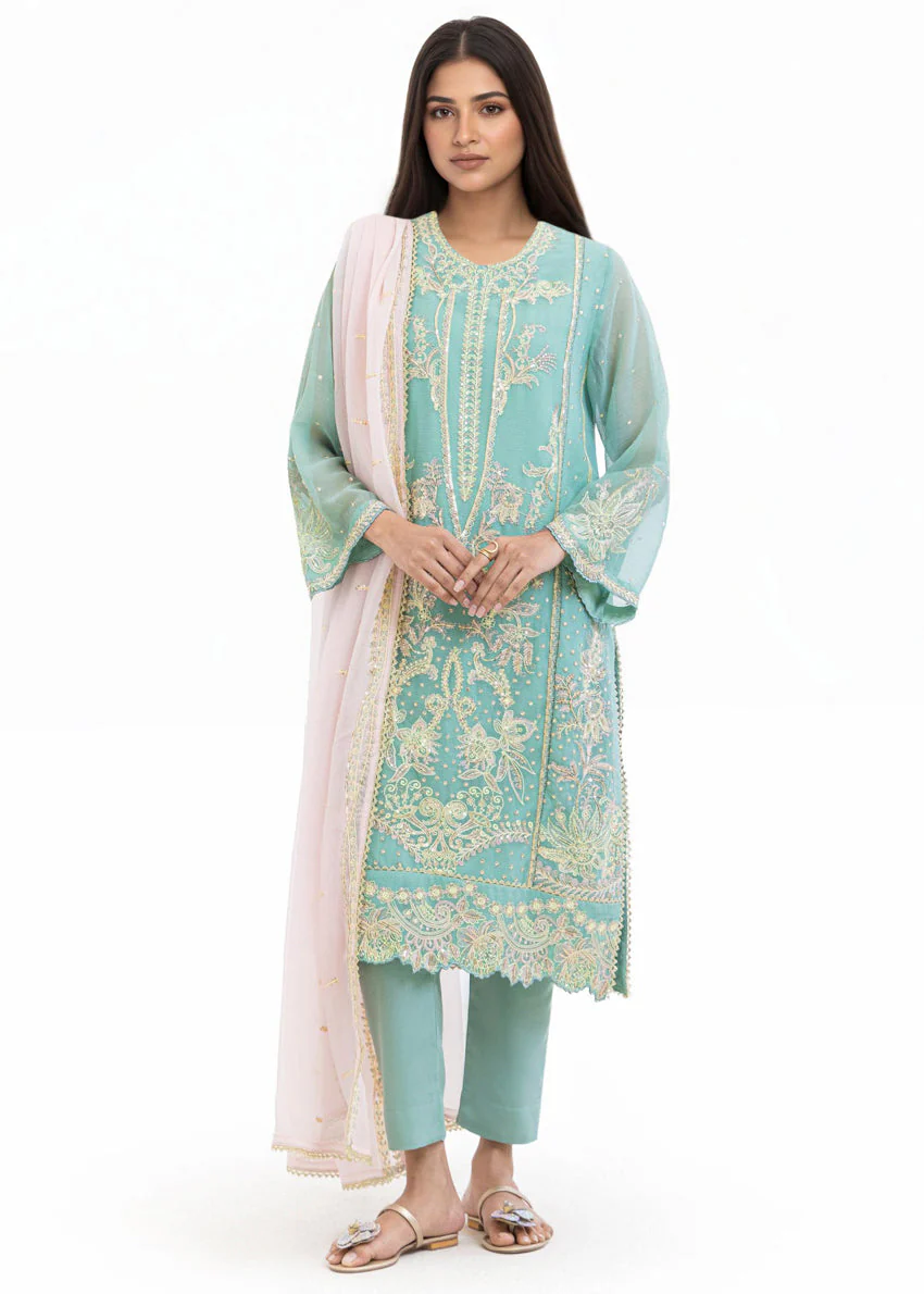 Sage-Chiffon-3 Piece (WU25FE3017P) J(54) (Y-37T) - Image 5