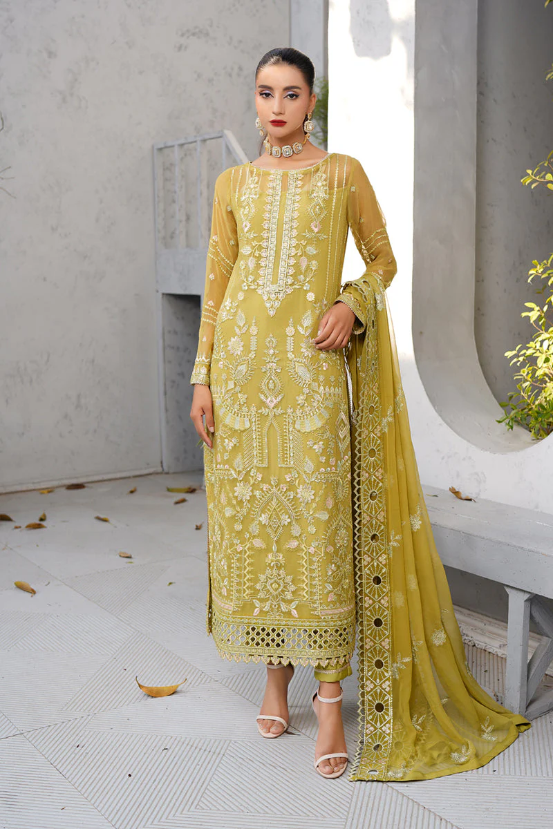 Salai Festive Organza 3 Piece Amani - Image 3