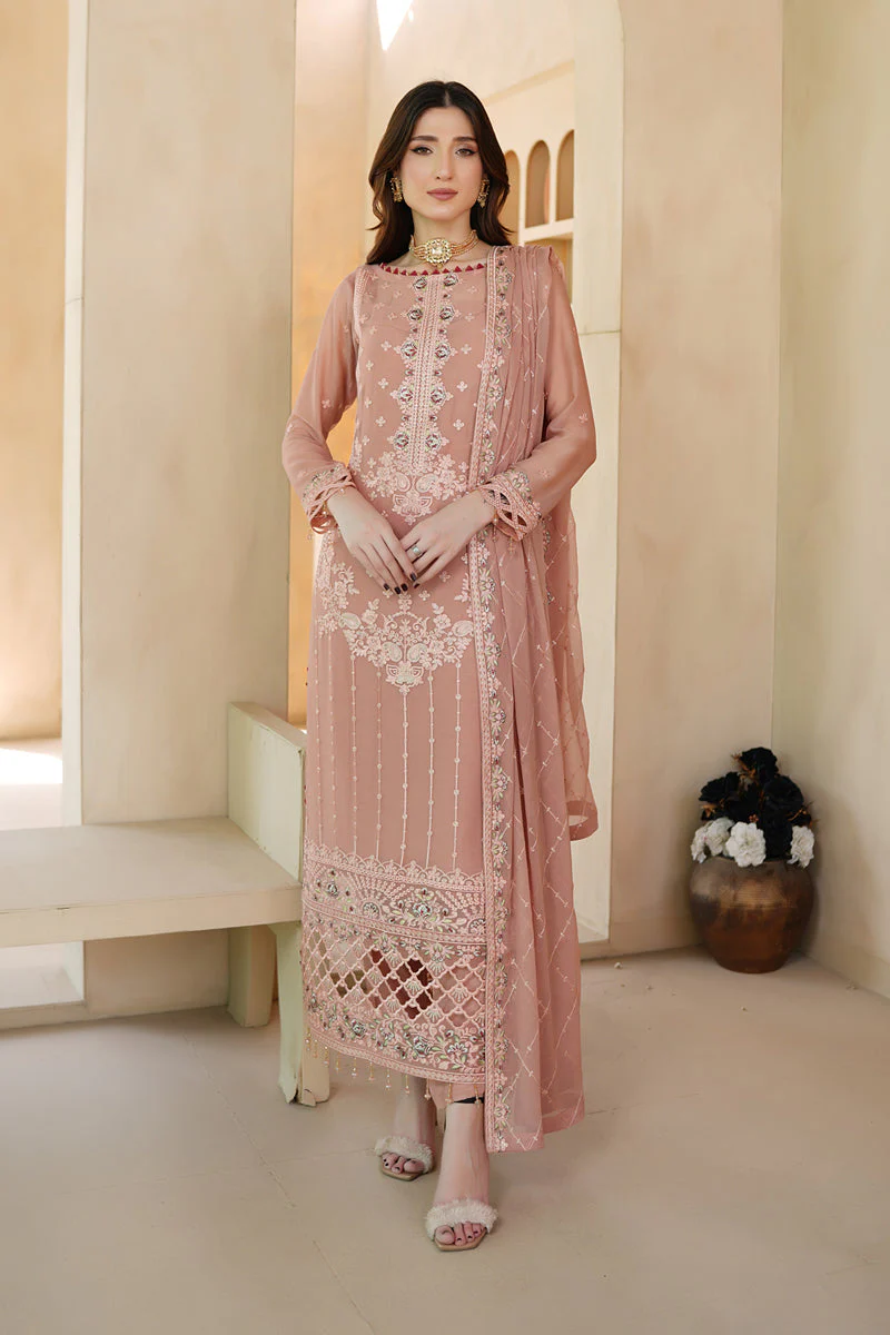 Salai Stitched Chiffon 3 Piece AFS-0011 J(43)