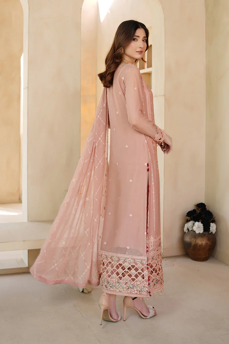 Salai Stitched Chiffon 3 Piece AFS-0011 J(43) - Image 3