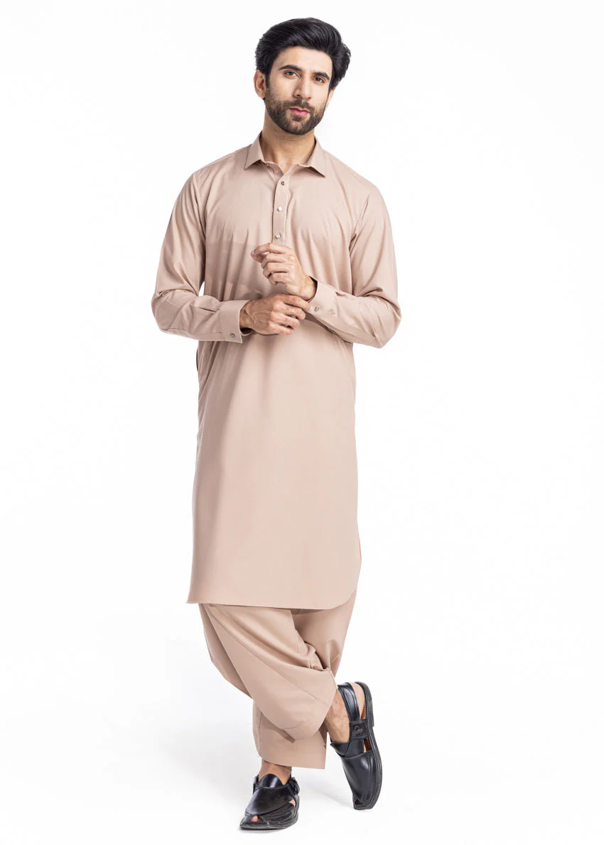 Sand-Blended-Shalwar Suit - (MP2PSBW25BM9O6) JM(56) (YF-23) - Image 4