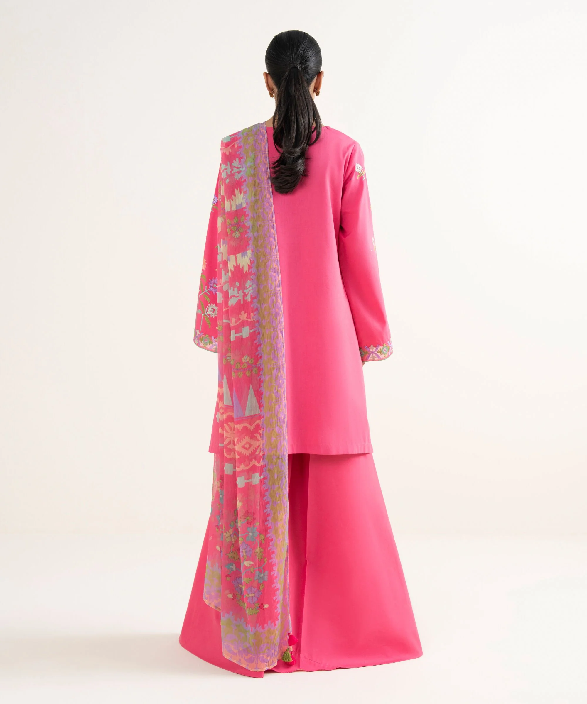Sapphire Stitched 3 Piece Cotton Viscose PEDYS26V060B (Y-184 180) J(ext1) - Image 4