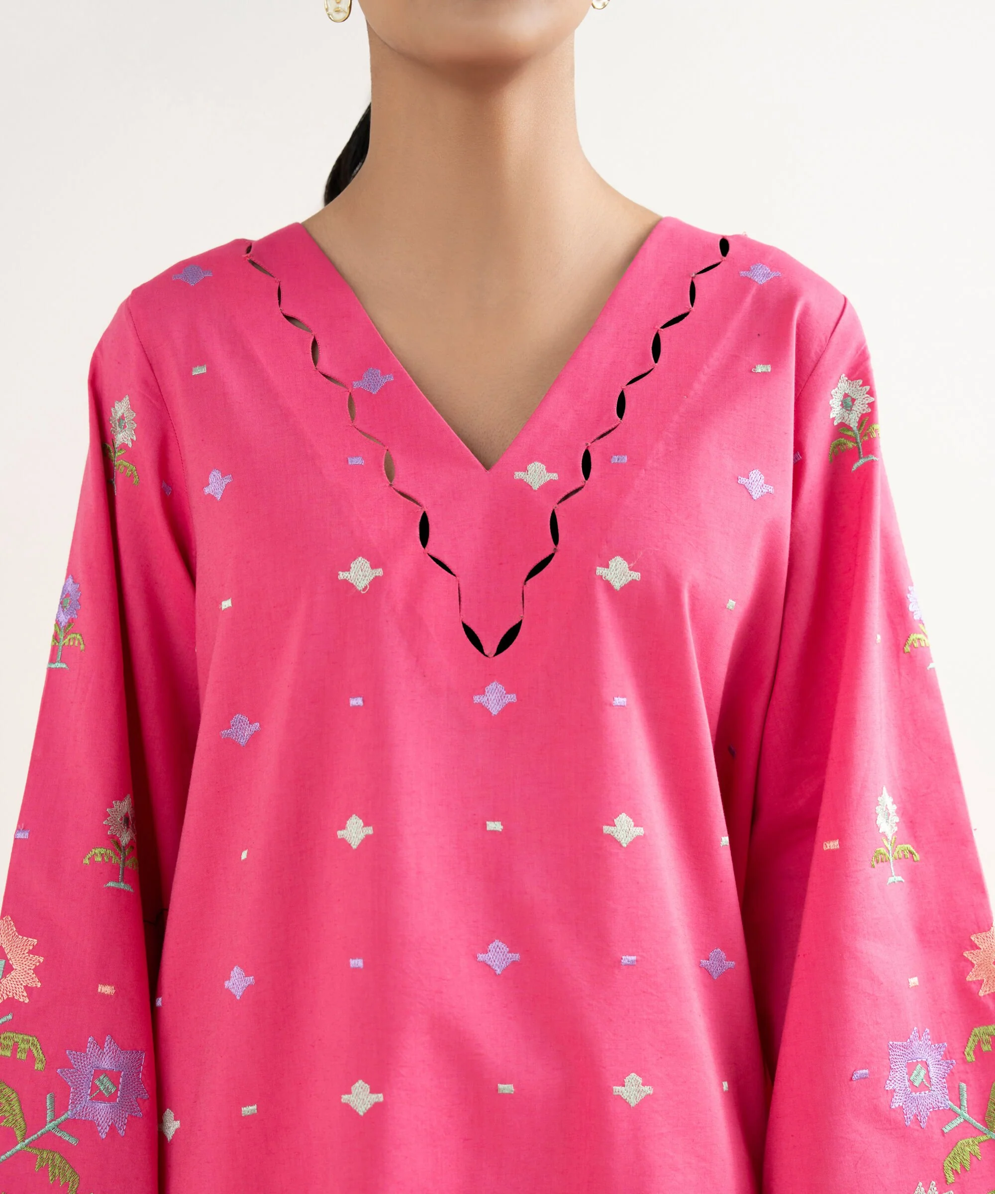 Sapphire Stitched 3 Piece Cotton Viscose PEDYS26V060B (Y-184 180) J(ext1) - Image 5